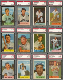 1954 Bowman Baseball Near Master Set (235/265) - #12 on the PSA Set Registry! 